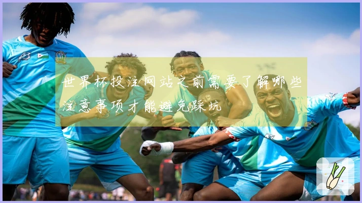 世界杯投注网站之前需要了解哪些注意事项才能避免踩坑