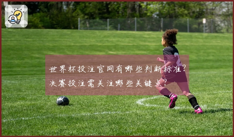 世界杯投注官网有哪些判断标准？决赛投注需关注哪些关键点？